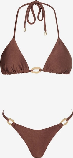 Acuarela Brand Bikini 'Capri Triangle Set' koossa S värissä cappuccino, Tuotenäkymä