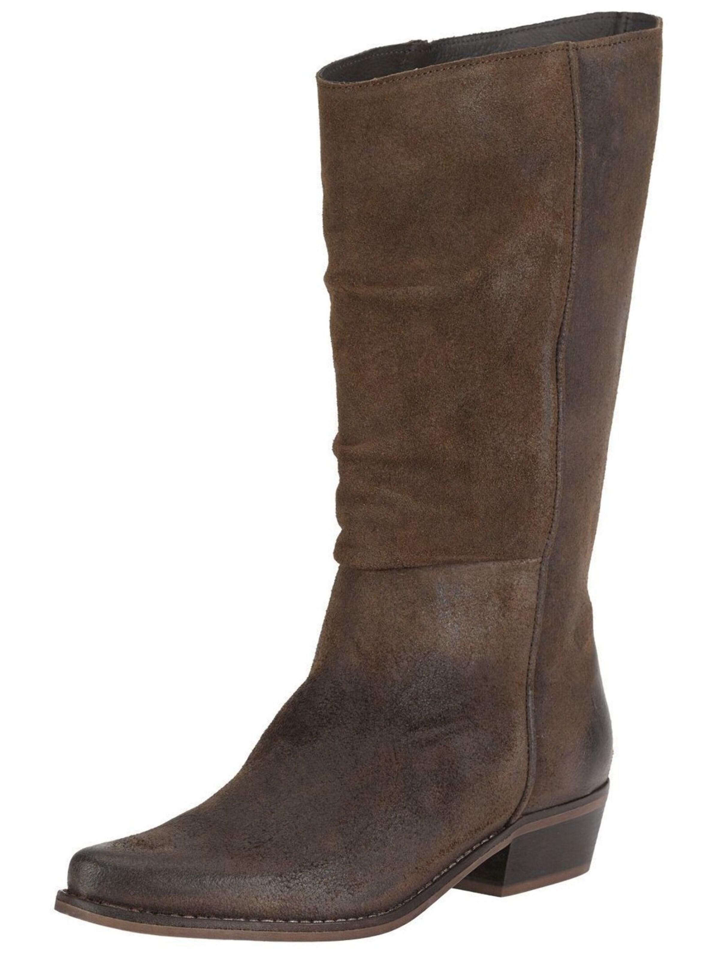 FELMINI Cowboy Boots in Brown: front