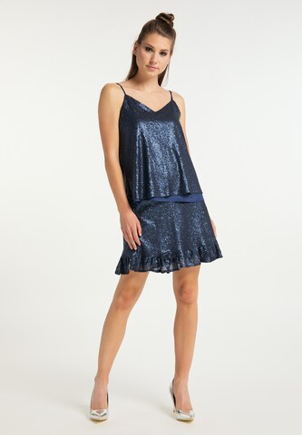 myMo at night Top in Blue