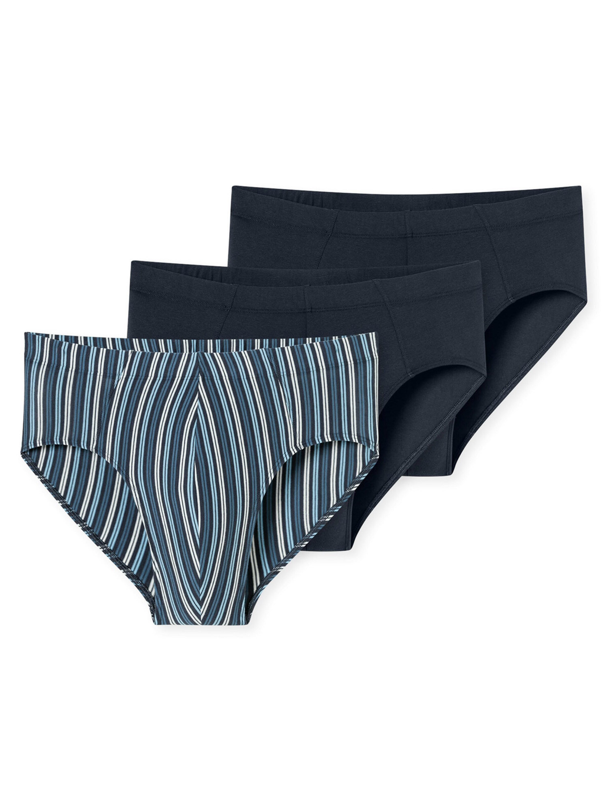 SCHIESSER Slip in Blauw: voorkant