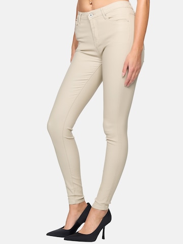 Elara Skinny Jeans i beige