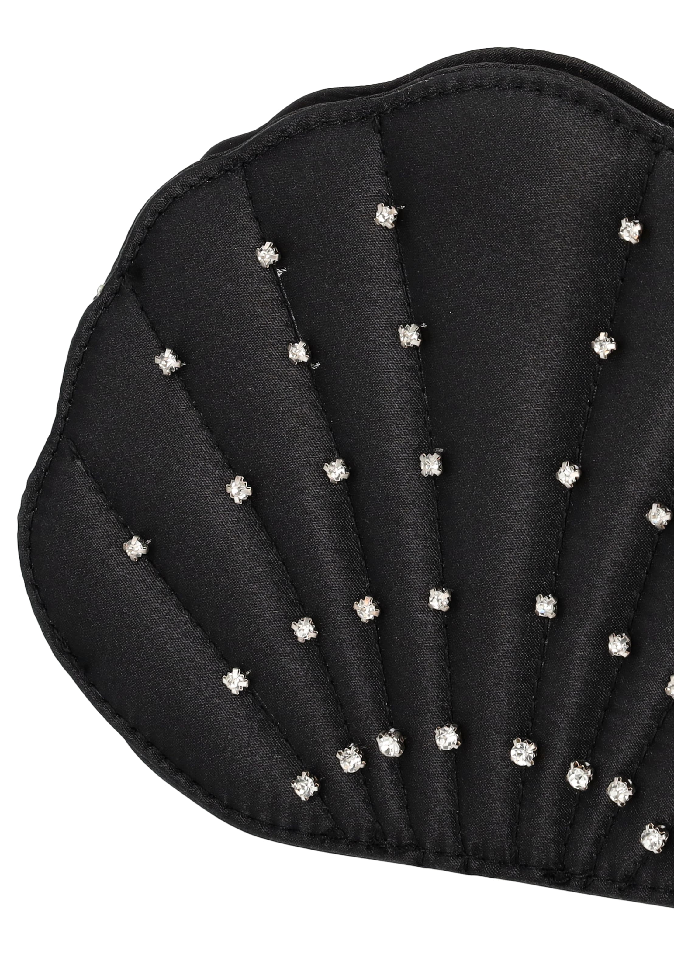 faina Clutch in Black