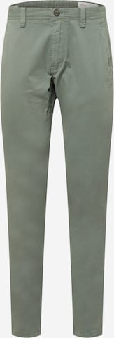 Coupe slim Pantalon chino 'Austin' s.Oliver en vert : devant