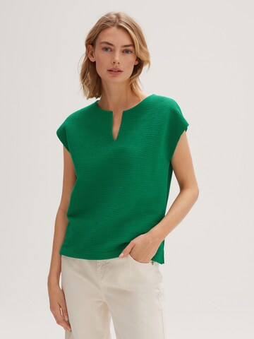 OPUS - Camisa 'Gelotto' em verde: frente