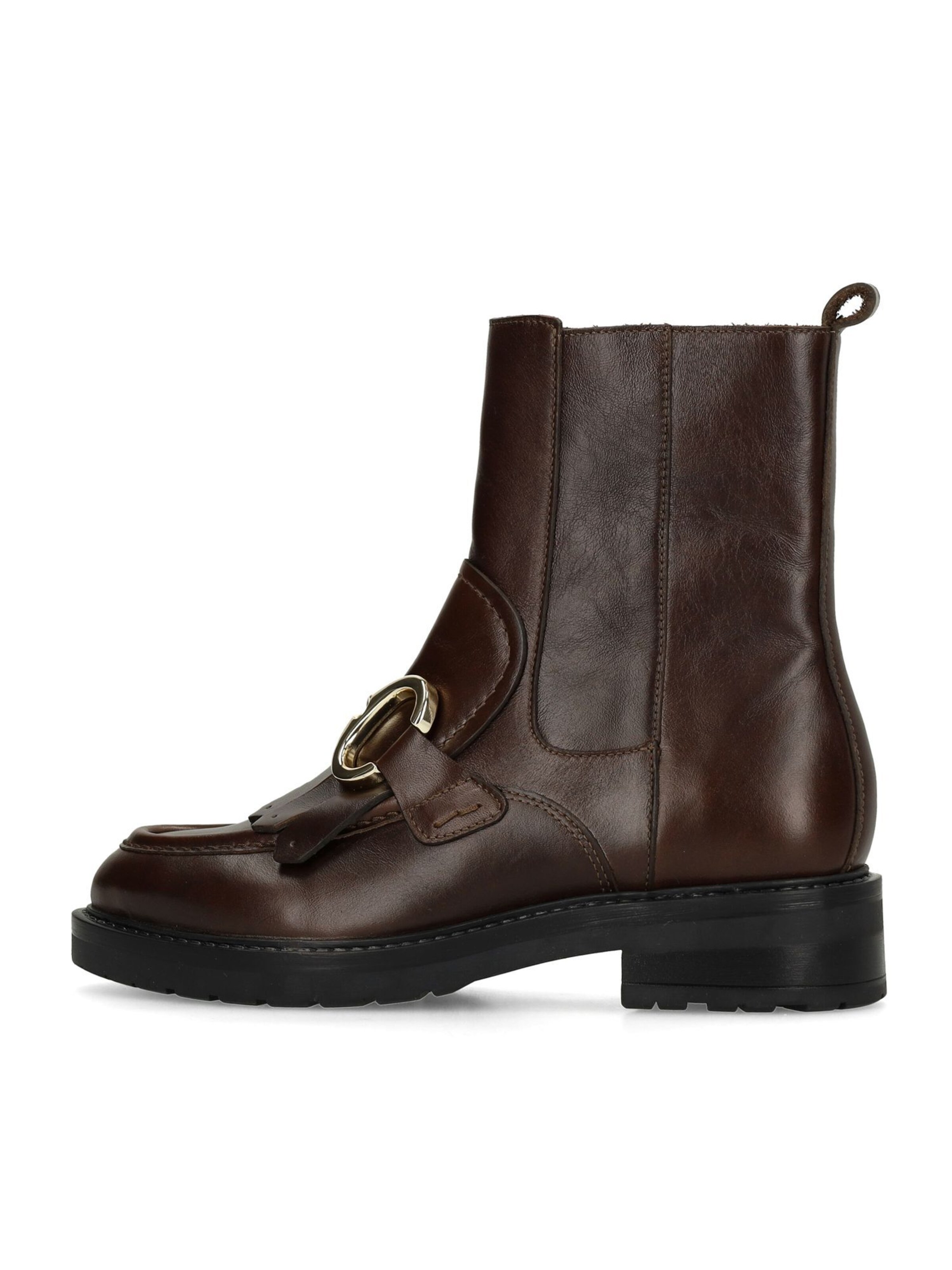 MANFIELD Stiefelette in Braun