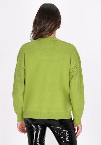 faina - Cárdigan en verde