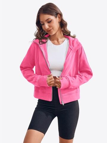 Imily Bela Jopa na zadrgo | roza barva