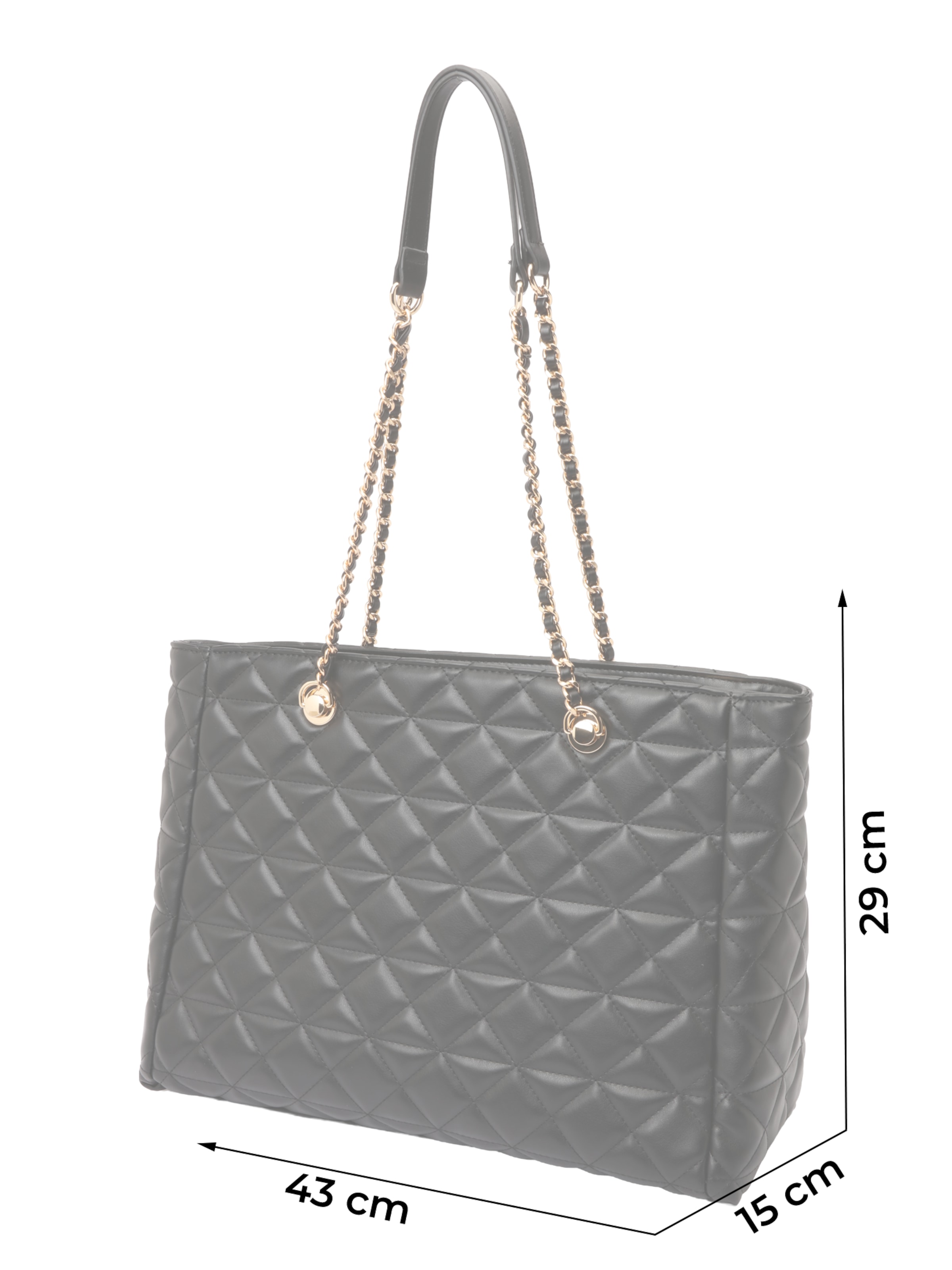 19V69 ITALIA Shopper 'Silvia' in Black: front