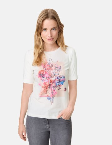 GERRY WEBER T-shirt i vit: framsida