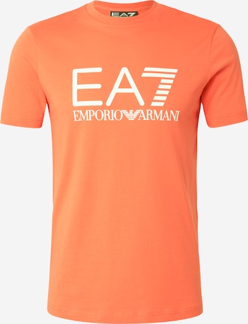 EA7 Emporio Armani T-Shirt in Rot: Vorderseite