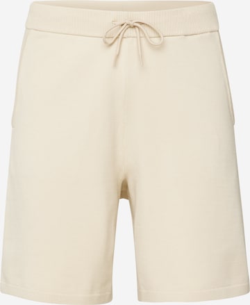 Regular Pantalon 'Teller' SELECTED HOMME en beige : devant