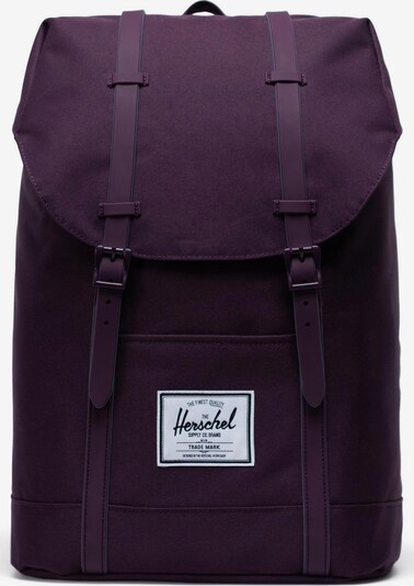 Herschel Rucksack 'Retreat' in beere / weinrot, Produktansicht