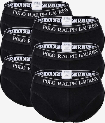 Polo Ralph Lauren Slip in Zwart: voorkant