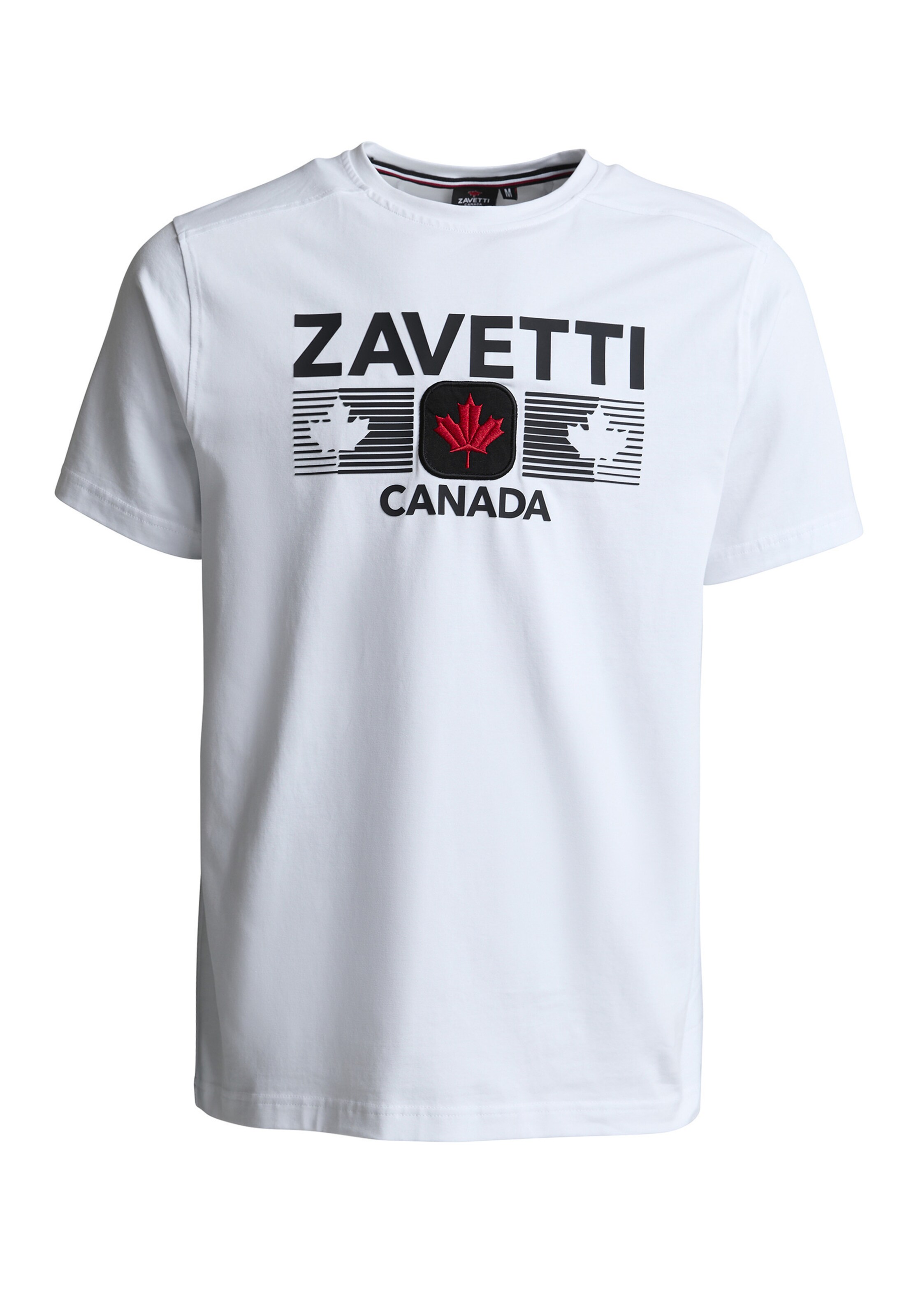 T-Shirt 'Cirico' Zavetti Canada en blanc : devant