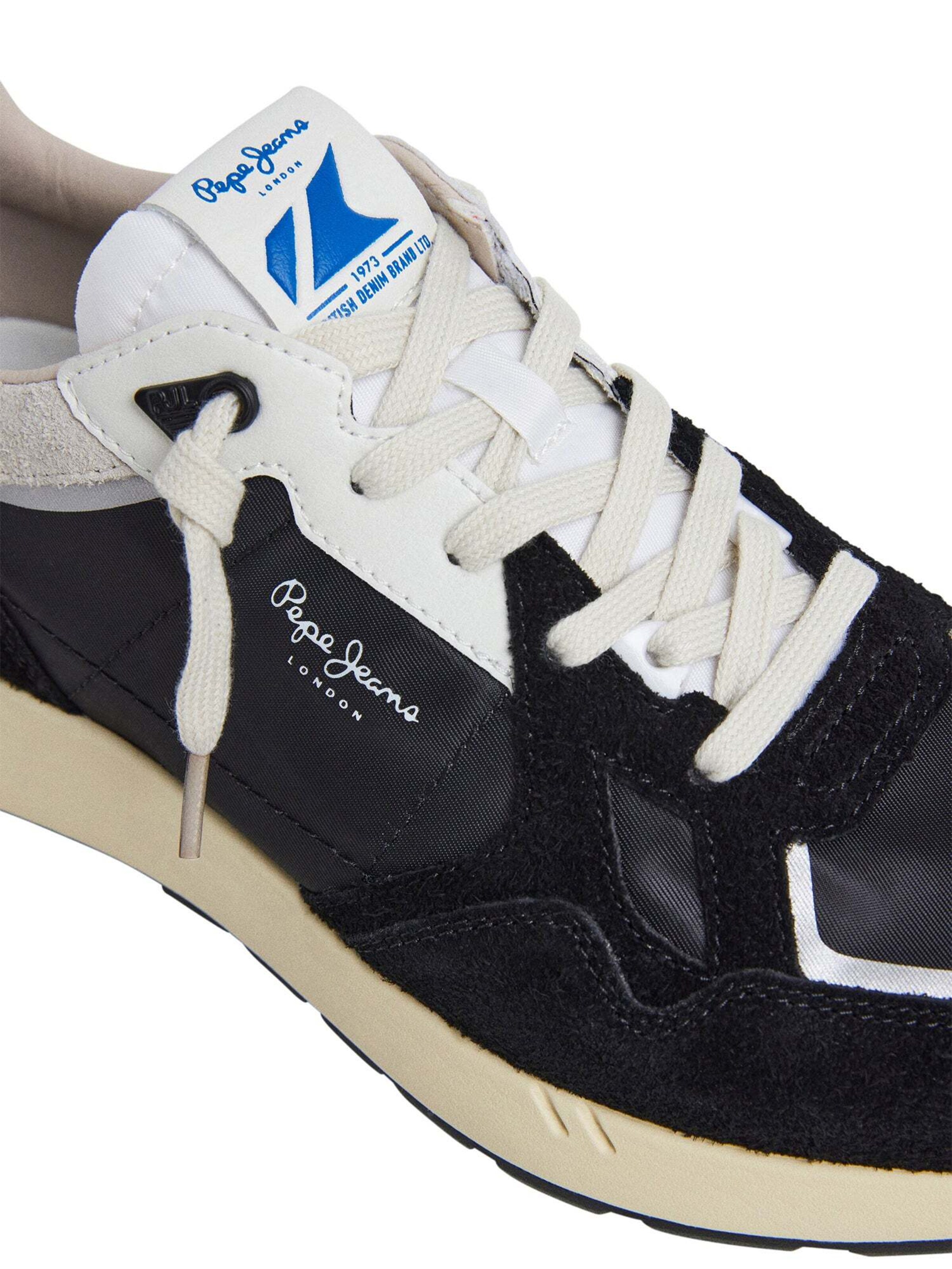 Pepe Jeans Sneaker 'Marlon Divided' in Schwarz