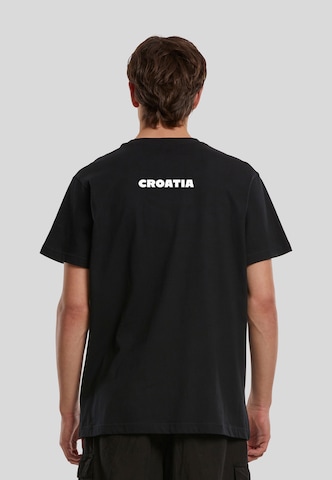 T-Shirt 'Love Croatia Sign' Mister Tee en noir