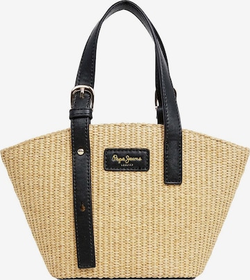 bēšs Pepe Jeans Rokassomiņa 'Tristen': no priekšpuses