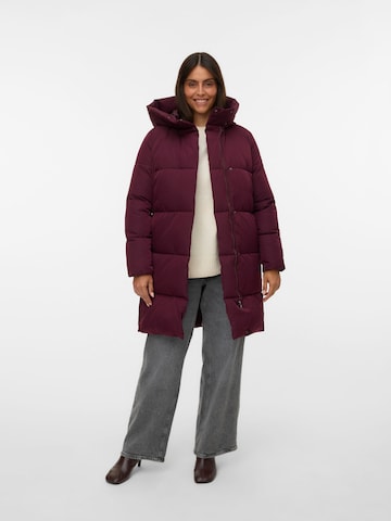 Cappotto invernale 'STELLA' di VERO MODA in rosso: frontale