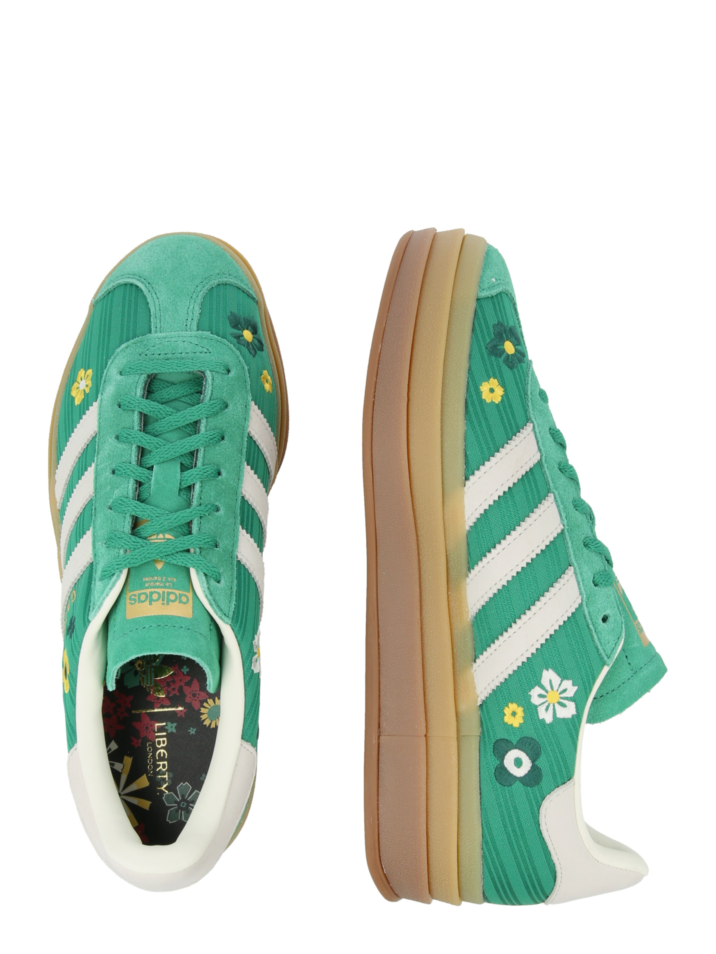 ADIDAS ORIGINALSNiske tenisice 'GAZELLE BOLD' - zelena boja