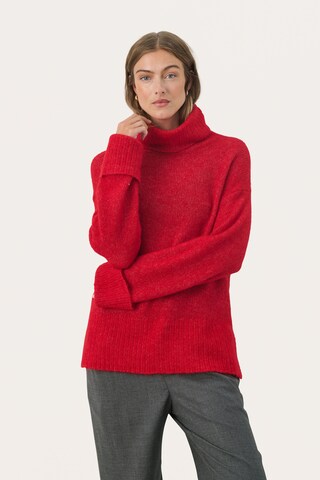 Pull-over 'Leahs' Part Two en rouge : devant