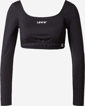 LEVI'S ® Paita 'Graphic Ballet Top' värissä musta: edessä