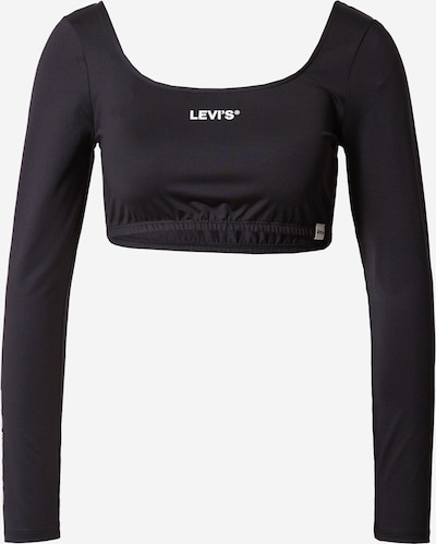 Tricou 'Graphic Ballet Top' LEVI'S ® pe negru / alb, Vizualizare produs