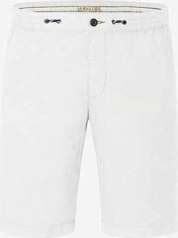 REDPOINT Regular Pants in White: front