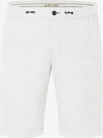 REDPOINT Regular Pants in White: front