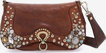 Campomaggi Shoulder Bag 'Bella Di Notte' in Brown: front