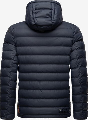 STONE HARBOUR Winterjacke 'Zaharoo' in Blau