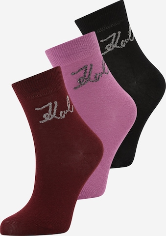 Karl Lagerfeld Sukat värissä lila: etupuoli