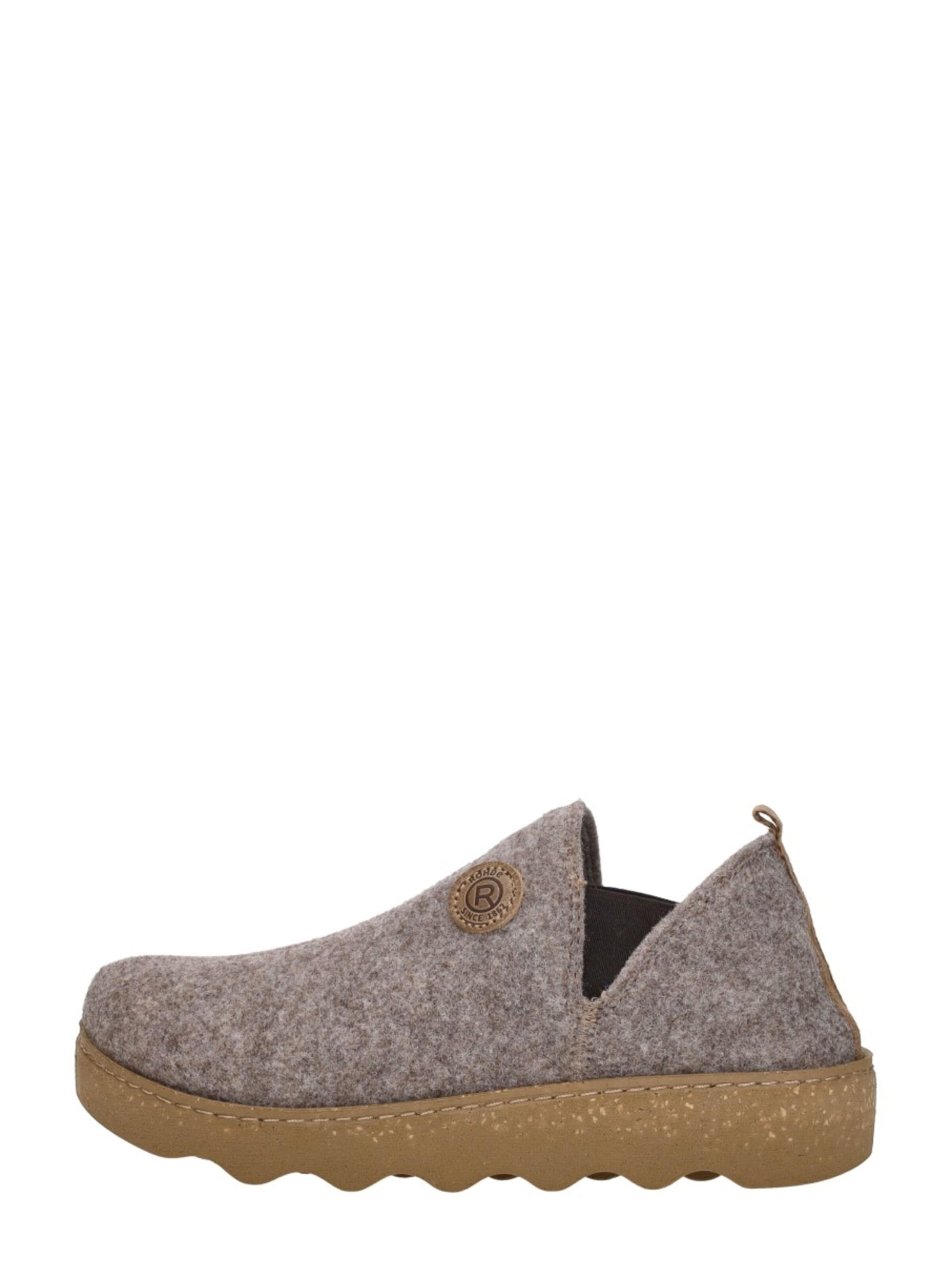 Chaussure basse 'Pantoffels Dicht' ROHDE en gris : devant
