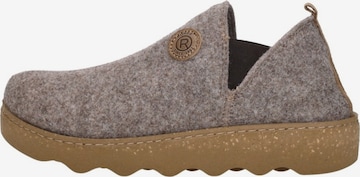 ROHDE Classic Flats 'Pantoffels Dicht' in Grey: front