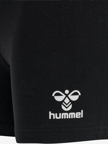 Hummel Skinny Sportunterhose in Schwarz