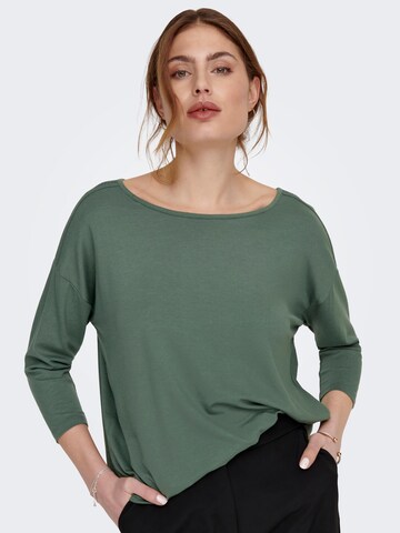 T-shirt 'MOSTER' ONLY en vert : devant