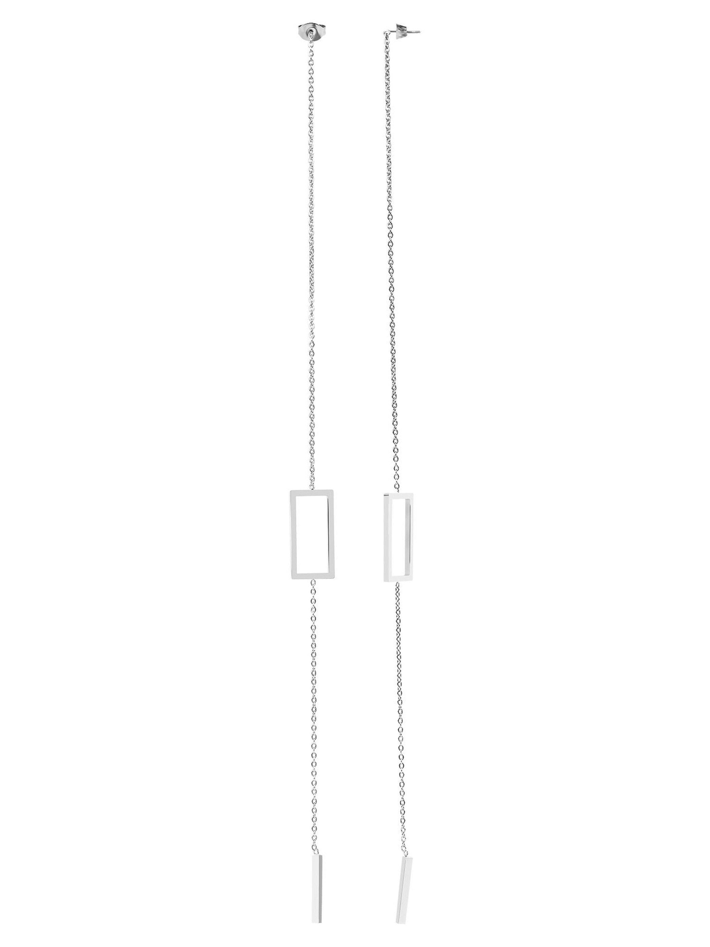 Akzent Earrings 'Vilte, langlebig' in Silver