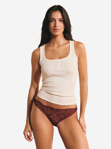 Slip 'Lovely' di ETAM in marrone