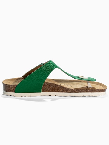 Bayton T-bar sandals 'Mercure' in Green