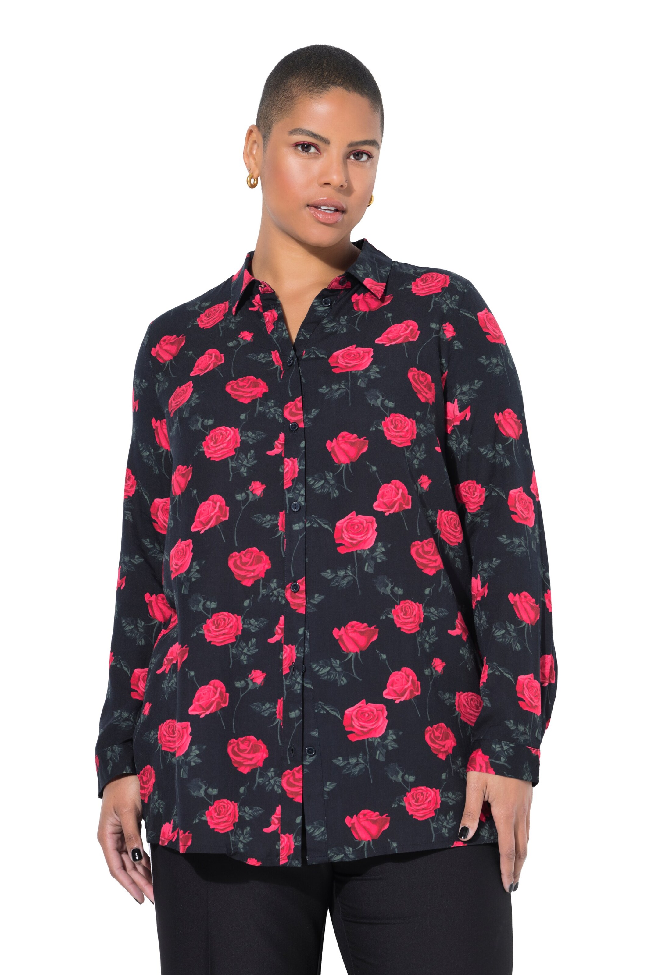 Studio Untold Blouse in Roze: voorkant