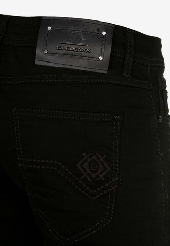 CIPO & BAXX Regular Jeans 'CD319A' in Zwart