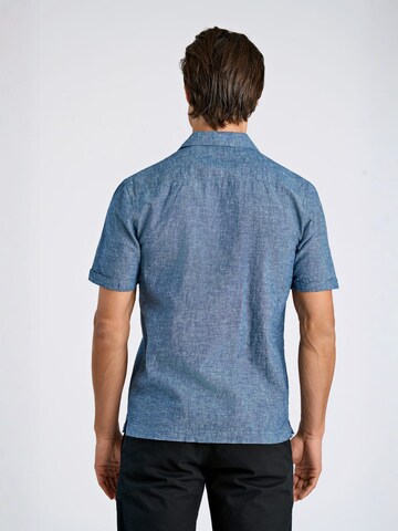 Lindbergh Regular fit Overhemd in Blauw
