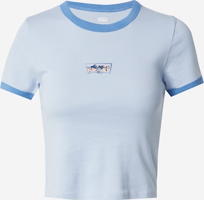 LEVI'S ® T-shirt 'Graphic Mini Ringer' en bleu clair / mélange de couleurs, Vue avec produit