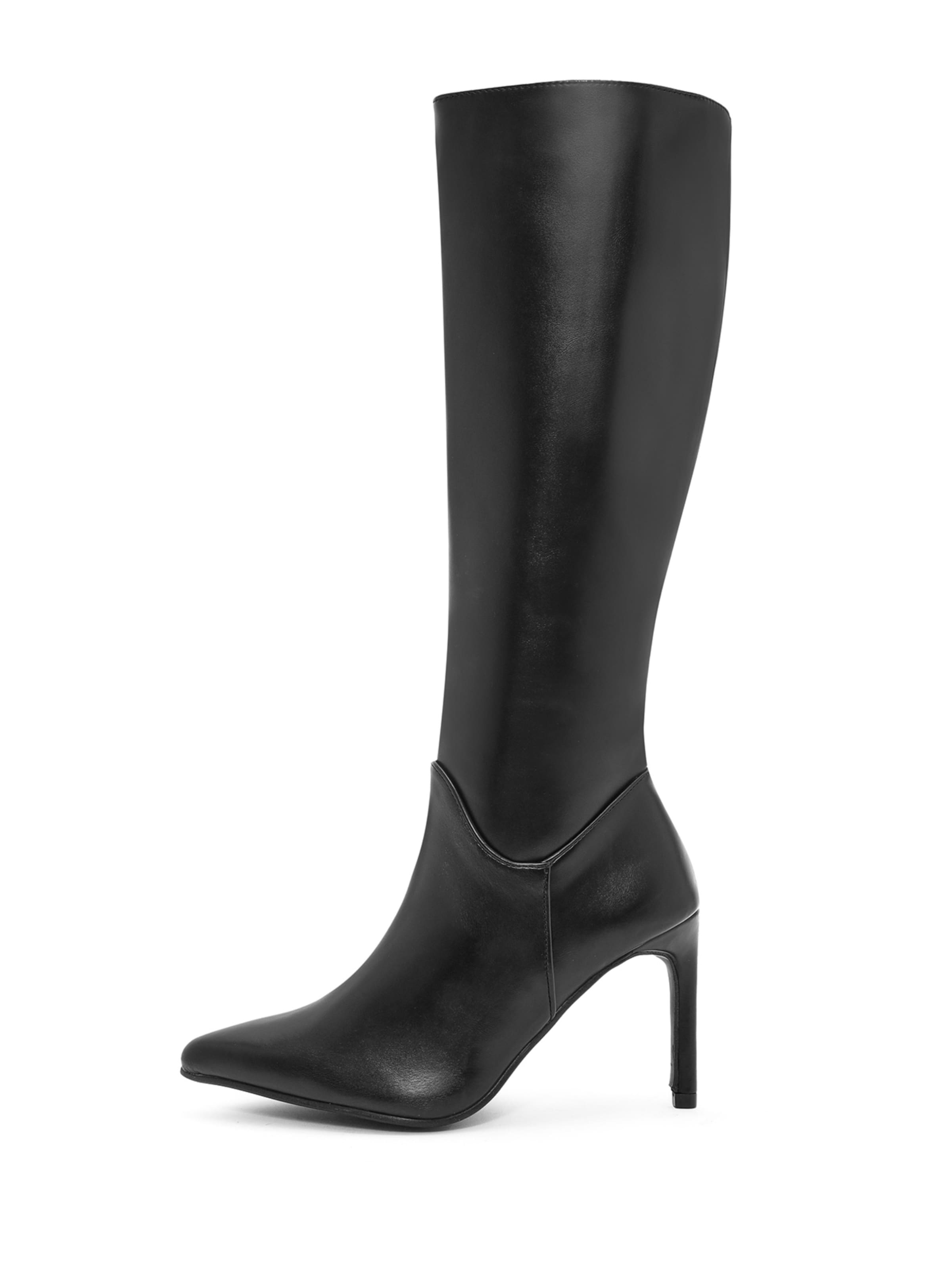 Derimod Bottes en noir, Vue avec produit