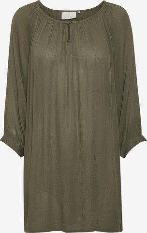 Kaffe Tunic 'Amber' in Green: front
