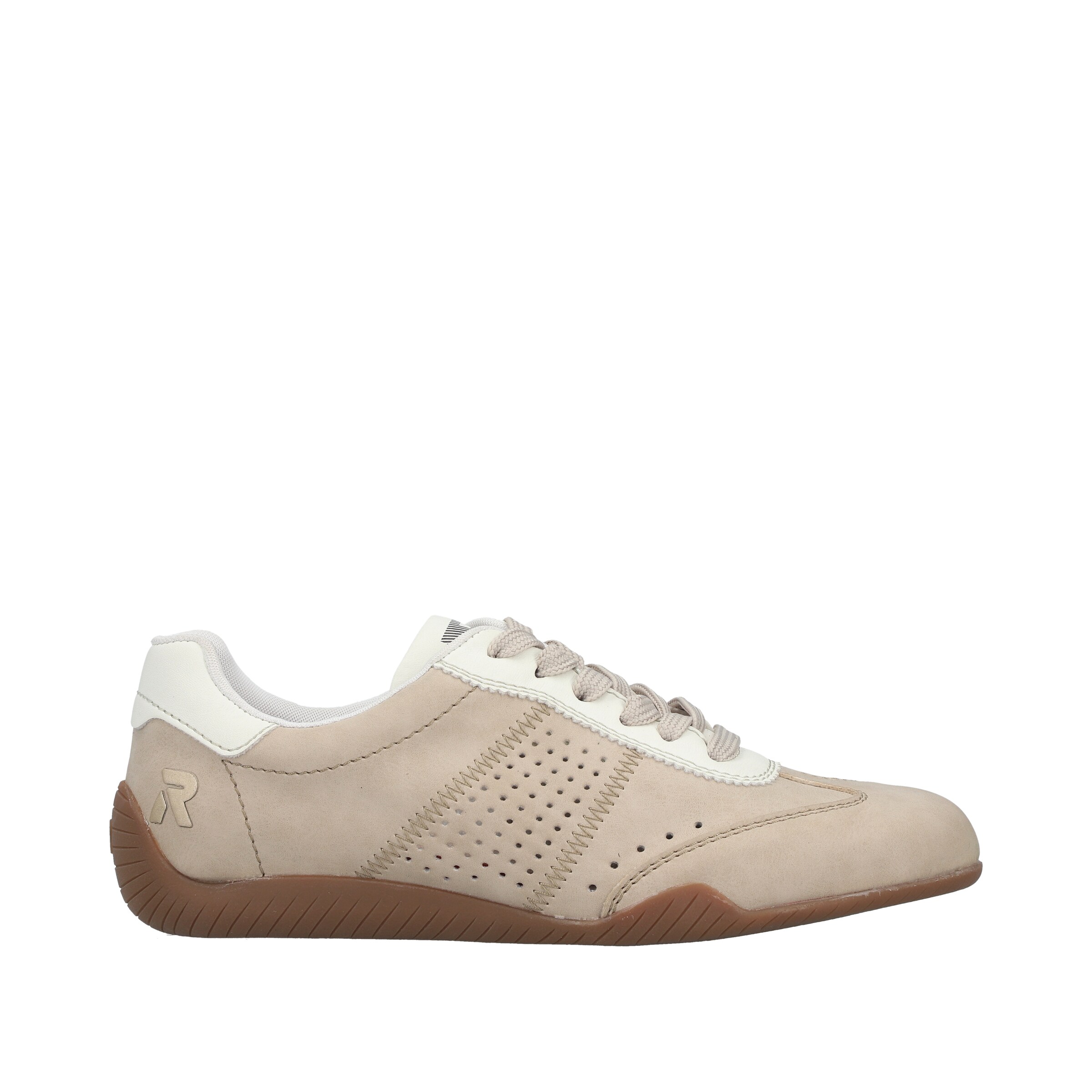 Chaussure de sport à lacets Rieker en beige