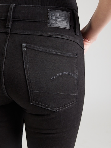 G-STAR Skinny Jeans 'Lhana' in Schwarz