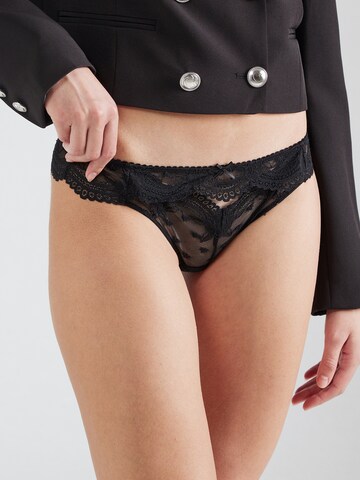 ETAM Slip 'SUCREE' in Schwarz: Vorderseite