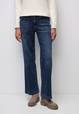 STREET ONE Loose fit Jeans in Blue: front