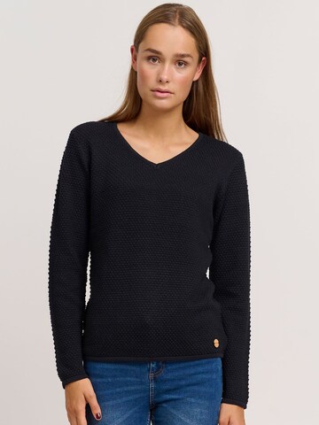 Oxmo Pullover 'Hanna' in Schwarz: Vorderseite