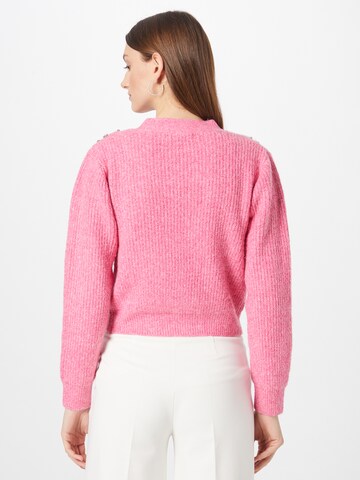 Warehouse Cardigan i pink